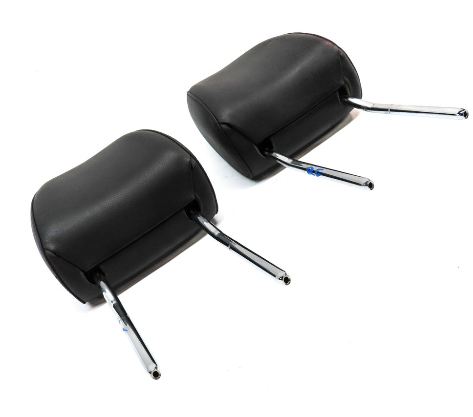 Thumbnail 3: AUDI 15-18 Q3 (13-17 Q5 SQ5) FRONT LEFT & RIGHT SEAT HEADREST SET 2 (Black)