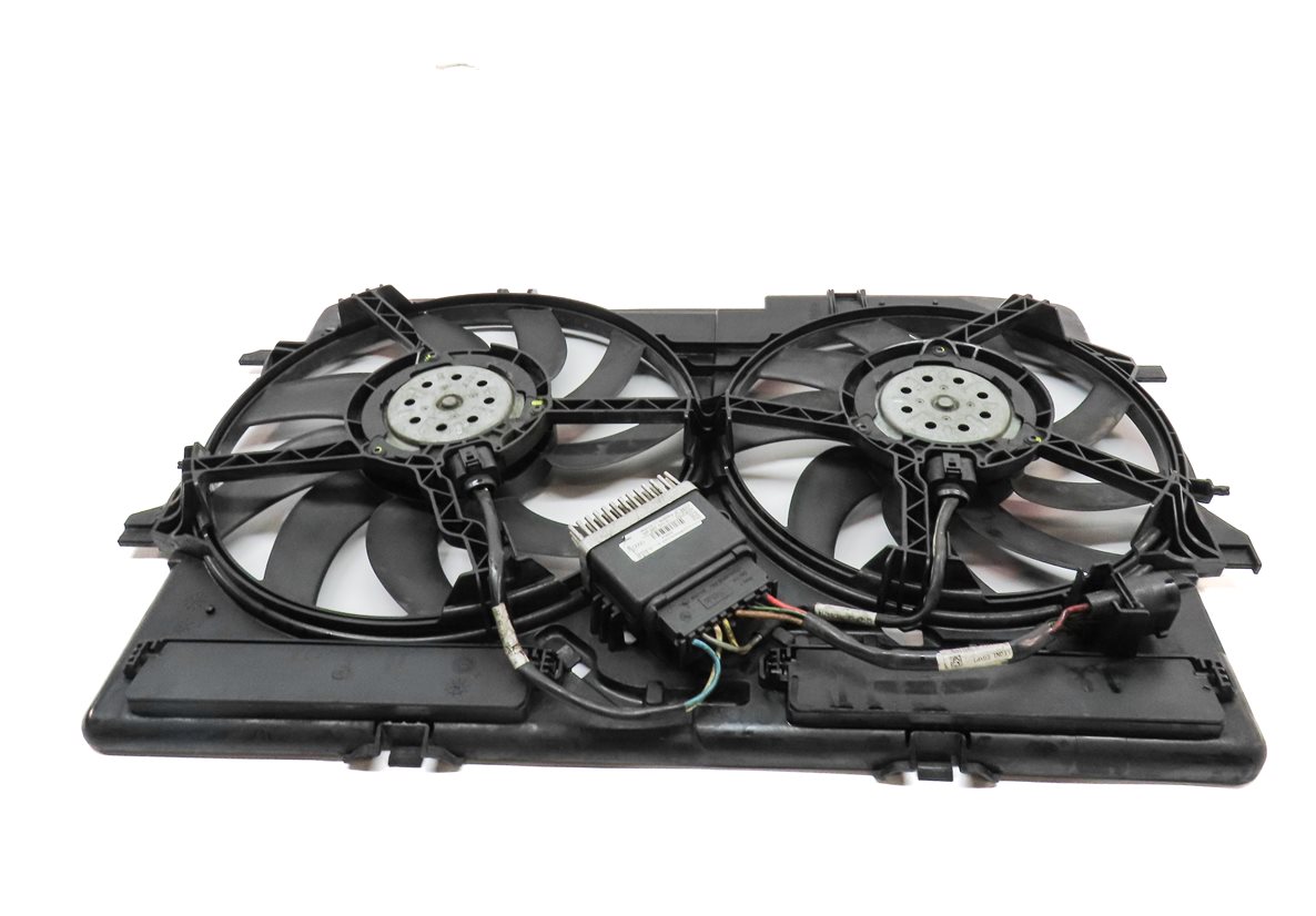 Thumbnail 5: 16-18 AUDI A6 Q3 (C7 8U) 2.0L TURBO ENGINE RADIATOR COOLING FAN SHROUD ASSEMBLY