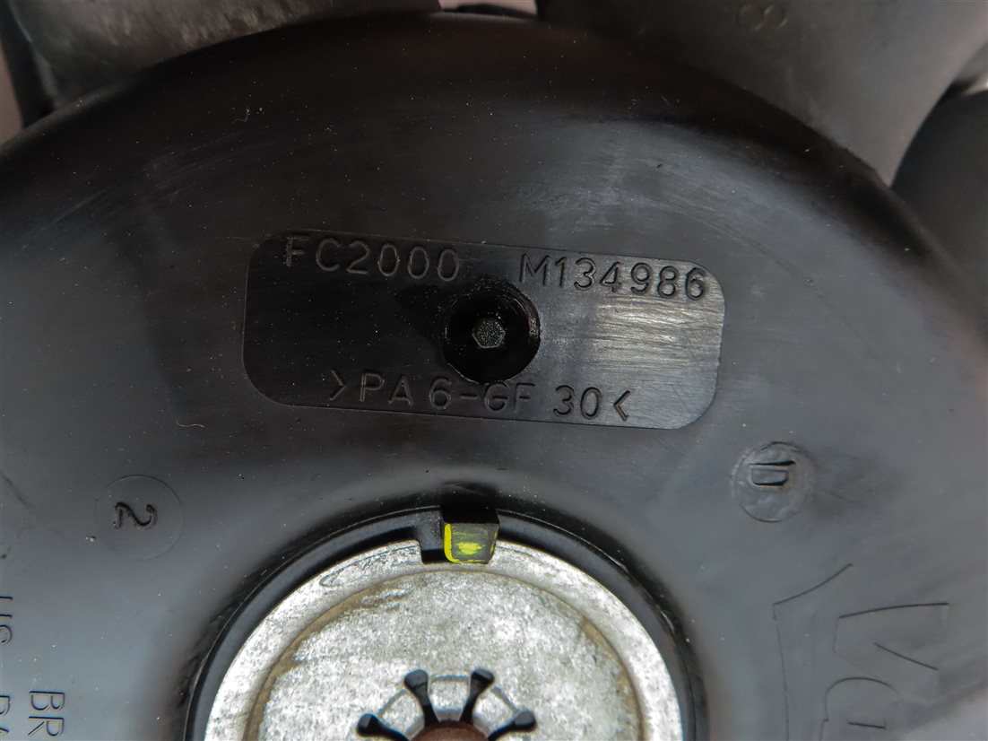 Thumbnail 9: 16-18 AUDI A6 Q3 (C7 8U) 2.0L TURBO ENGINE RADIATOR COOLING FAN SHROUD ASSEMBLY