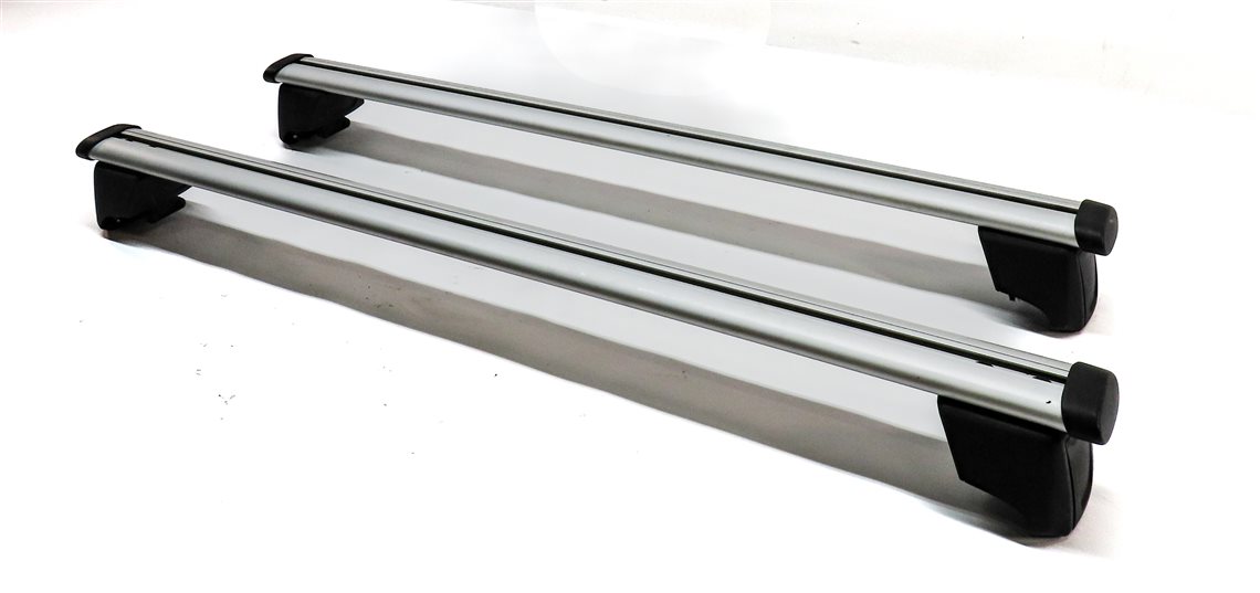 2015 AUDI Q3 (8U) LEFT DRIVER & RIGHT PASSENGER ROOF CARGO LUGGAGE RACK SET/2