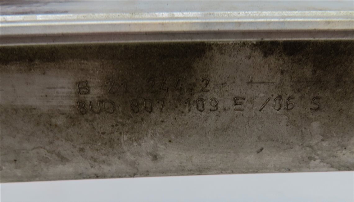 Thumbnail 4: 15-18 AUDI Q3 (8U) FRONT BUMPER REINFORCEMENT BAR IMPACT CRASH BRACE w/ BRACKETS