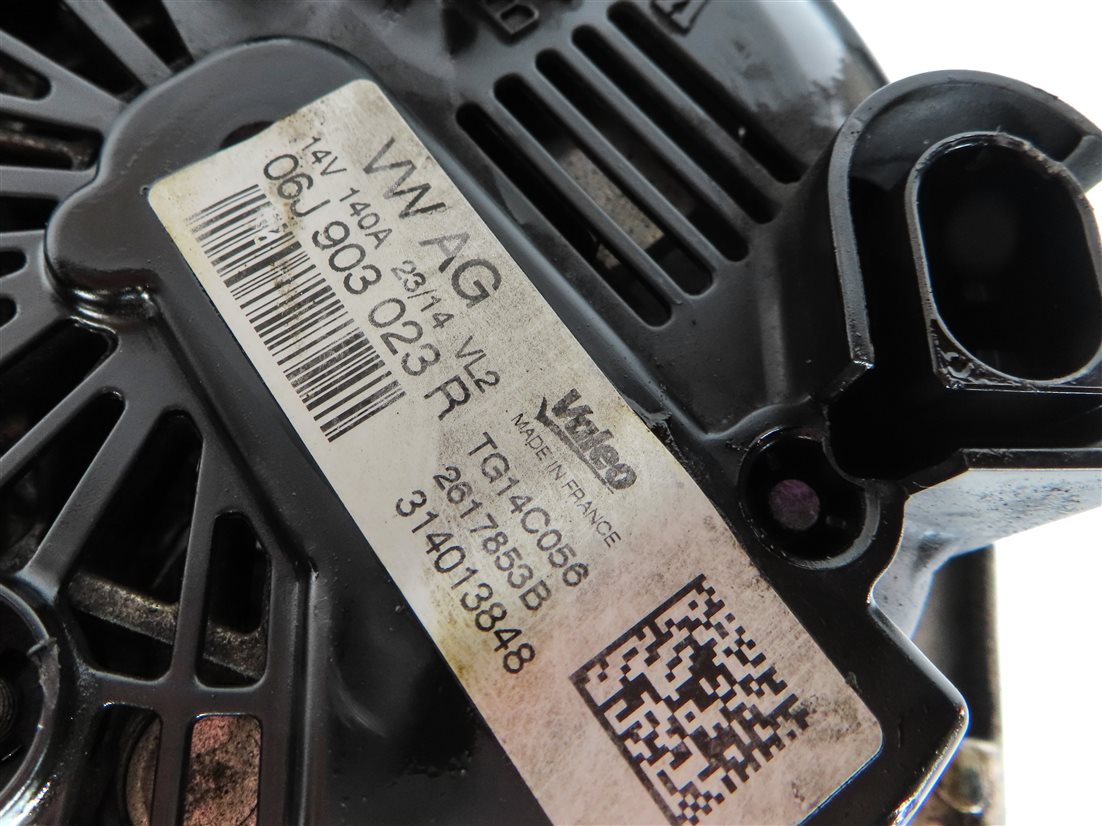 Thumbnail 6: 2015-2018 AUDI Q3 (8U) 2.0L ENGINE 140 AMP ALTERNATOR POWER GENERATOR (VALEO)