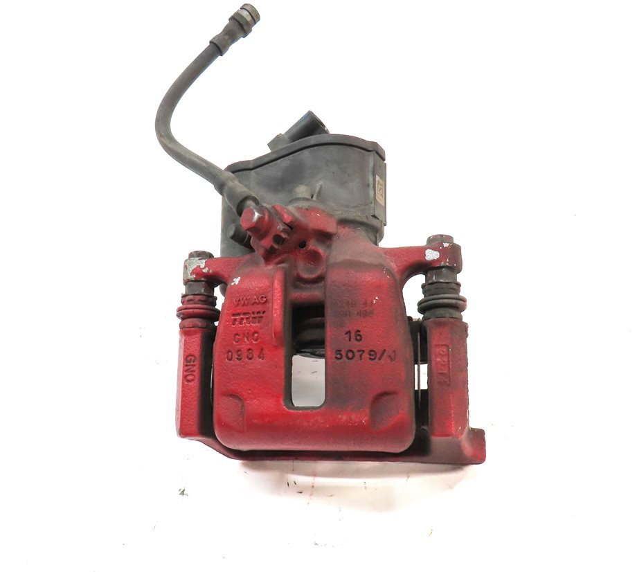 Thumbnail 2: 15 AUDI Q3 (8U) 09-18 VW CC TIGUAN REAR RIGHT BRAKE CALIPER w/ E BRAKE ACTUATOR
