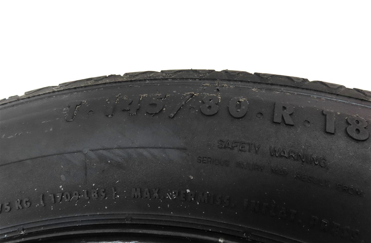 Thumbnail 6: 2015-2018 AUDI Q3 (8U) 18x4" 18x4 EMERGENCY SPARE TIRE WHEEL RIM