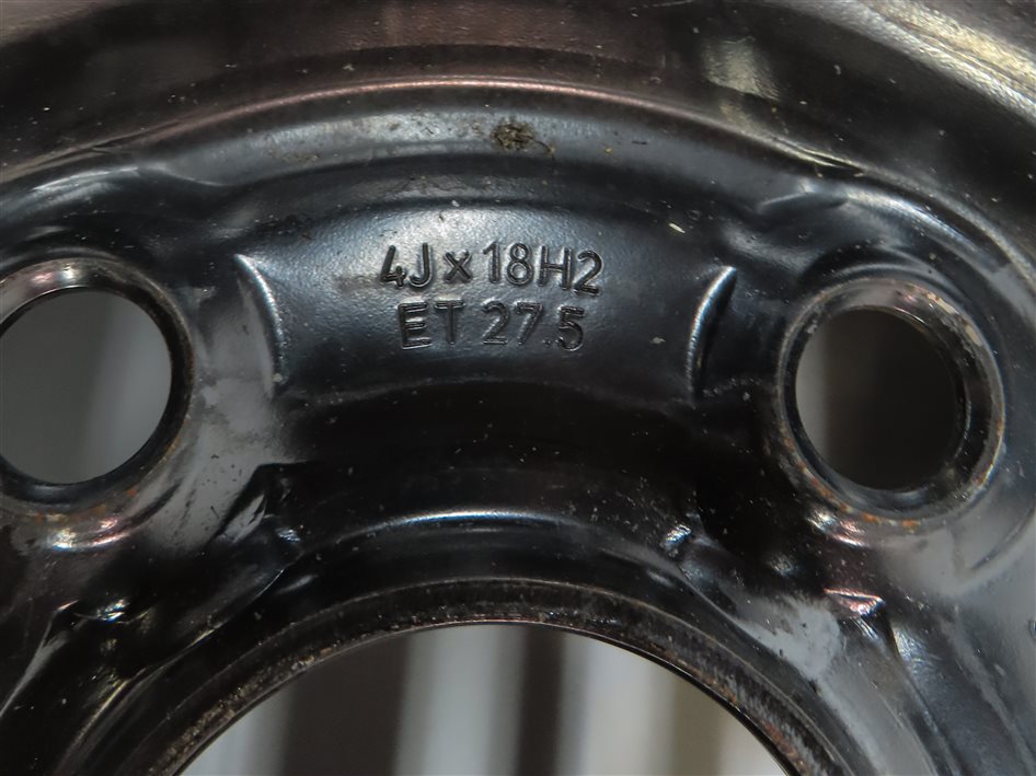 Thumbnail 8: 2015-2018 AUDI Q3 (8U) 18x4" 18x4 EMERGENCY SPARE TIRE WHEEL RIM