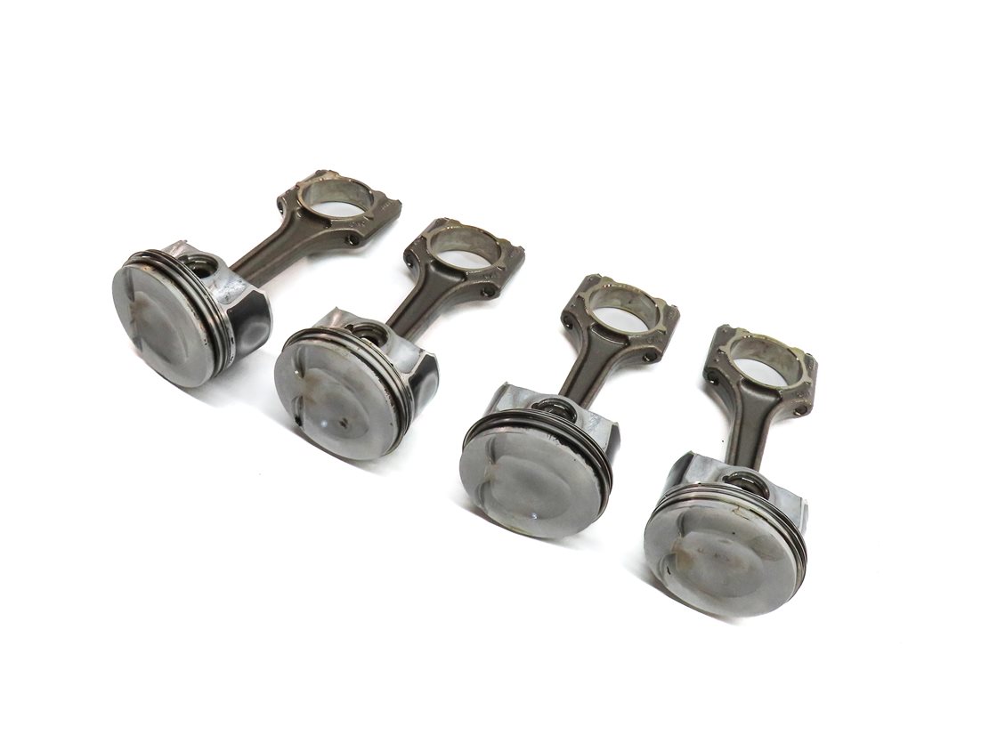 Thumbnail 1: 2015-2018 AUDI Q3 (8U) 2.0L CCTA TURBO ENGINE PISTON w/ CONNECTING ROD SET/4