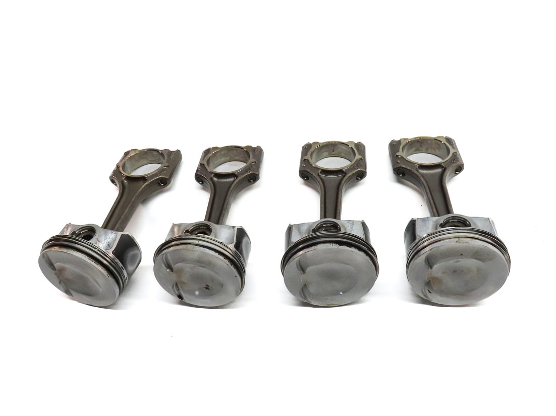 Thumbnail 2: 2015-2018 AUDI Q3 (8U) 2.0L CCTA TURBO ENGINE PISTON w/ CONNECTING ROD SET/4