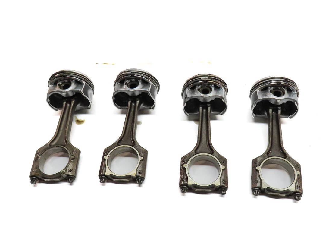 Thumbnail 4: 2015-2018 AUDI Q3 (8U) 2.0L CCTA TURBO ENGINE PISTON w/ CONNECTING ROD SET/4