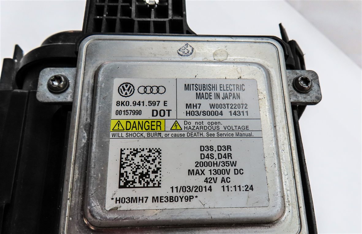 Thumbnail 7: 2015 AUDI Q3 (8U) FRONT LEFT DRIVER XENON HID HEADLIGHT LIGHT LAMP (NON AFS)