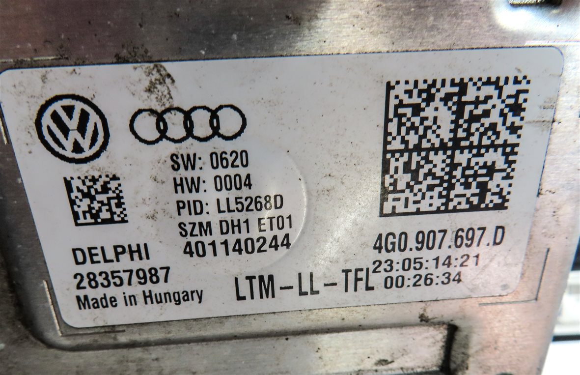 Thumbnail 8: 2015 AUDI Q3 (8U) FRONT LEFT DRIVER XENON HID HEADLIGHT LIGHT LAMP (NON AFS)