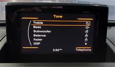 2015-2018 AUDI Q3 (8U) RADIO PHONE MEDIA MULTIMEDIA 7" COLOR DISPLAY SCREEN