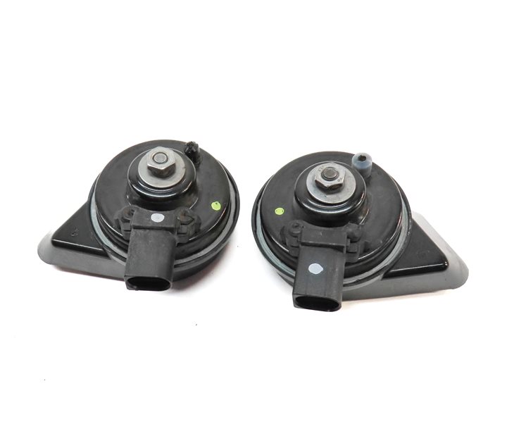 Thumbnail 4: 2017-2020 AUDI A3 S3 RS3 (8V 8Y) HIGH & LOW TONE NOTE SAFETY HORN ALERT SET/2