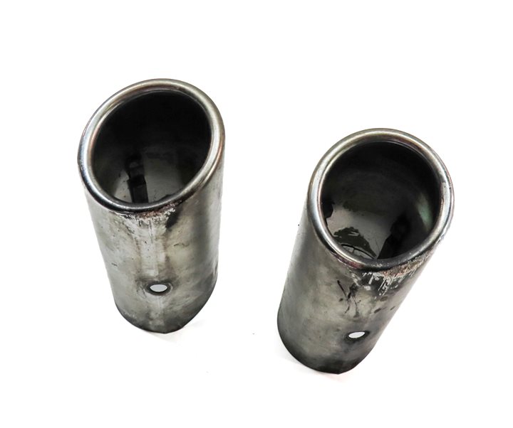 2017-2018 AUDI A3 (8V) REAR LEFT & RIGHT MUFFLER EXHAUST TIP SET 2