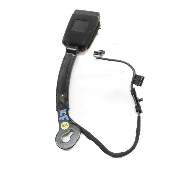 Thumbnail 4: 2017-2019 AUDI A3 S3 (8V 8Y) FRONT LEFT DRIVER SEATBELT BUCKLE RECEIVER (BLACK)