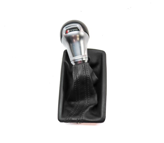 Thumbnail 2: 2018 AUDI A3 (8V) AUTO AUTOMATIC TRANSMISSION SHIFTER SHIFT KNOB w/ BOOT