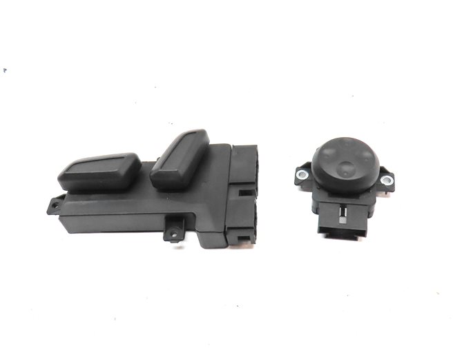 Thumbnail 2: 2018 AUDI A3 (8V) FRONT LEFT DRIVER SEAT ADJUSTMENT ADJUST SWITCH (BLACK)