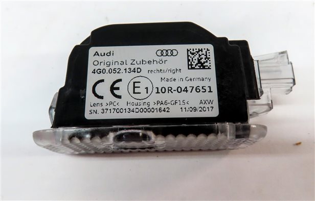 Thumbnail 7: 2018 AUDI A3 (8V) FRONT RIGHT PASSENGER DOOR PROJECTOR LIGHT