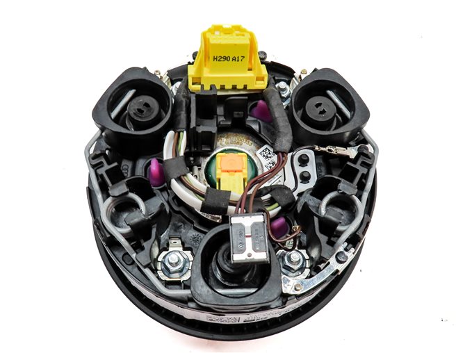 Thumbnail 5: 2017-2020 AUDI A3 S3 RS3 (8V 8Y) LEFT STEERING WHEEL SRS AIRBAG AIR BAG (BLACK)