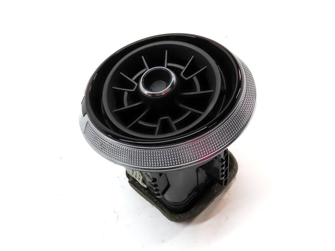 Thumbnail 3: 2018 AUDI A3 (8V) FRONT DASH HVAC A/C HEATER AIR VENT (BLACK)