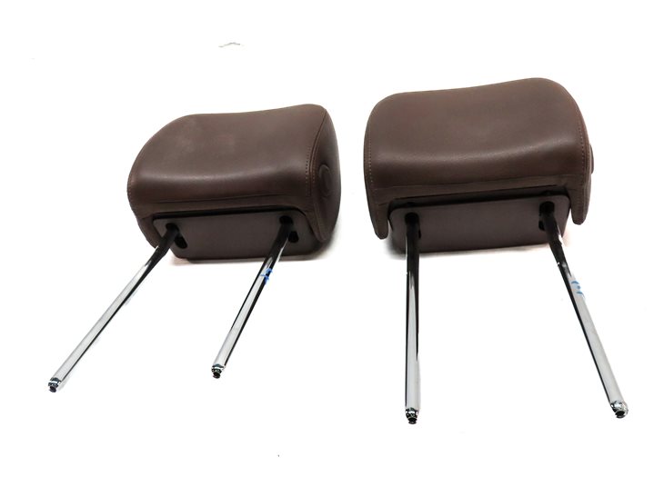Thumbnail 2: 15-20 AUDI A3 (8V) FRONT LEFT DRIVER & RIGHT PASSENGER SEAT HEADREST (Brown)