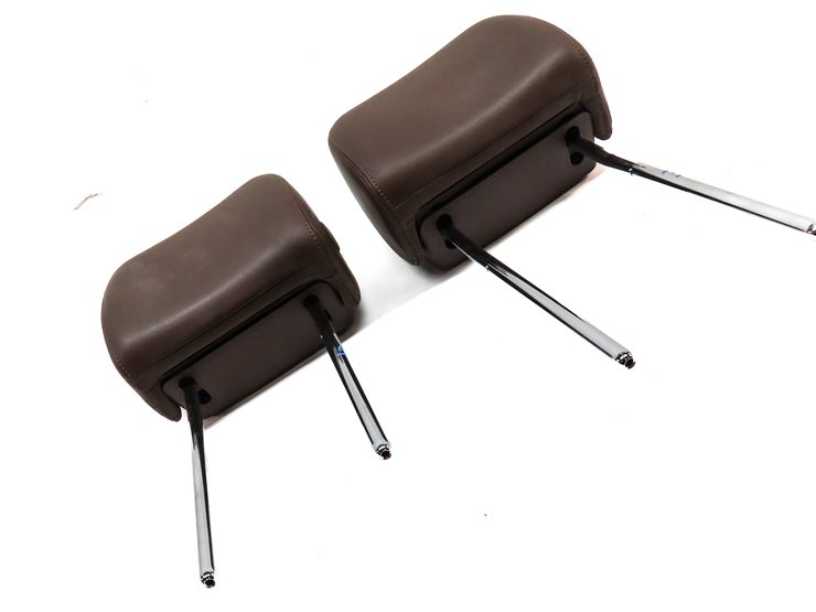 Thumbnail 3: 15-20 AUDI A3 (8V) FRONT LEFT DRIVER & RIGHT PASSENGER SEAT HEADREST (Brown)