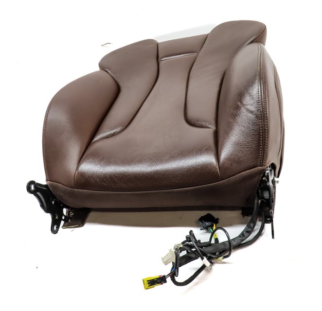 Thumbnail 2: 2018 AUDI A3 (8V) FRONT LEFT DRIVER UPPER HEATED SPORT SEAT CUSHION (Brown)