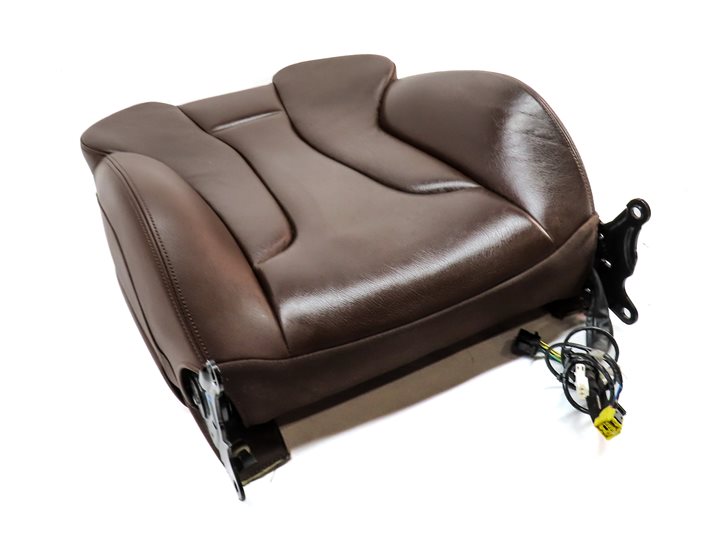 Thumbnail 3: 2018 AUDI A3 (8V) FRONT LEFT DRIVER UPPER HEATED SPORT SEAT CUSHION (Brown)