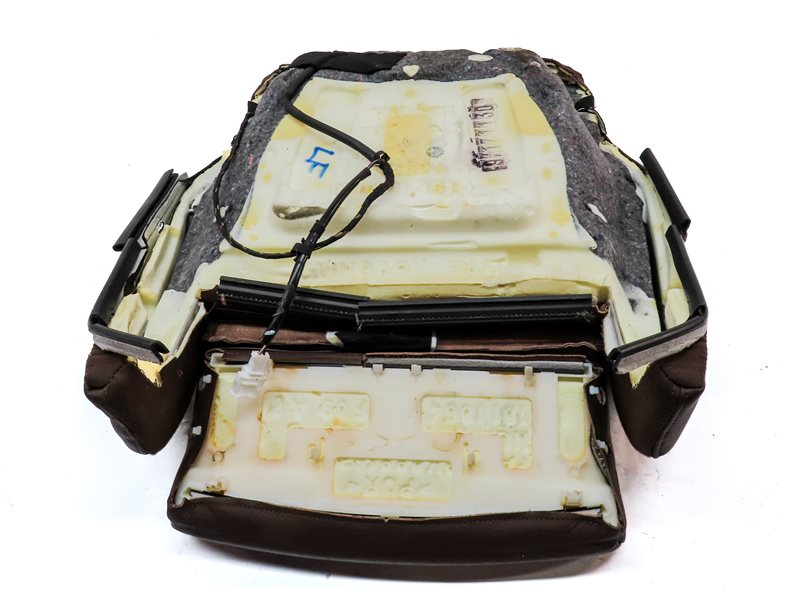 Thumbnail 5: 2018 AUDI A3 (8V) FRONT LEFT DRIVER LOWER HEATED SPORT SEAT CUSHION (Brown)