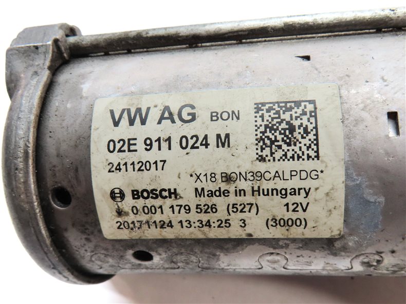 Thumbnail 7: 2017-2019 AUDI A3 (8V) (19 S3 8Y & 19 JETTA GLI) 2.0L TURBO ENGINE STARTER MOTOR