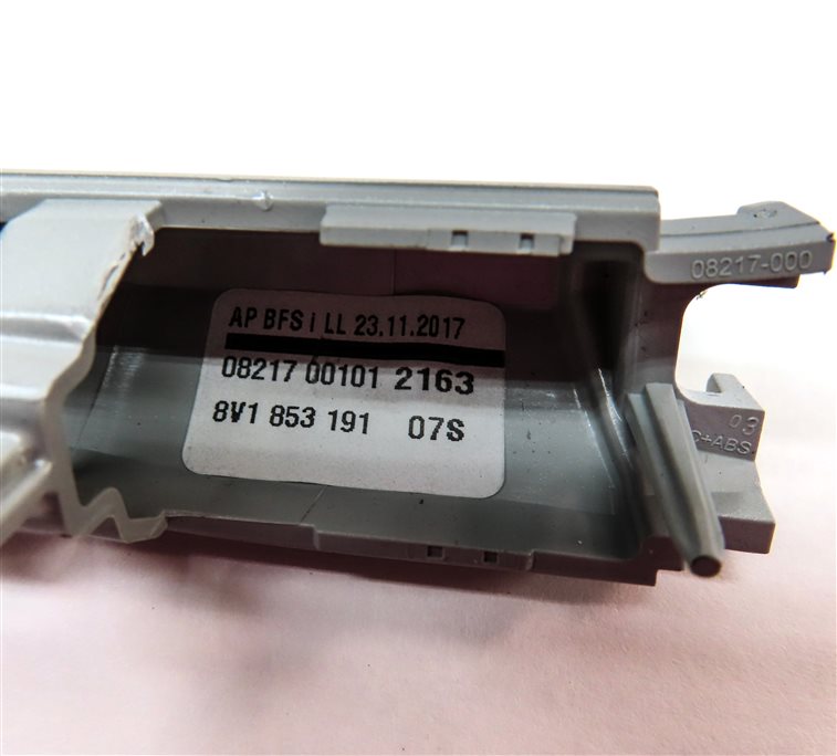Thumbnail 17: 2018 AUDI A3 (8V) FRONT REAR LEFT RIGHT DOOR DASH CONSOLE TRIM SET 7 (Silver)
