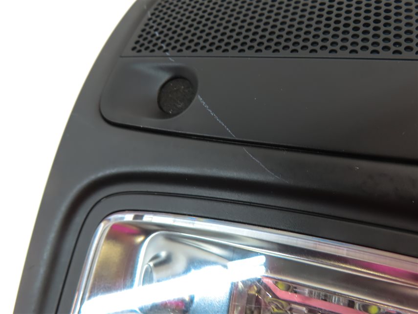 Thumbnail 8: 2018 AUDI A3 (8V) FRONT CENTER ROOF PRIMARY DOMELIGHT DOME LIGHT (BLACK)