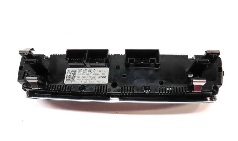 Thumbnail 6: 17-19 AUDI A3 S3 RS3 (8V) FRONT FRONT HVAC HEATER AIR AC CLIMATE CONTROL PANEL