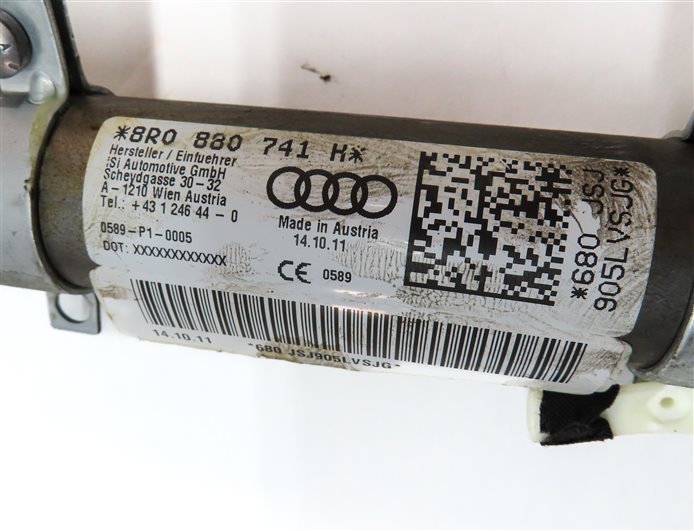 Thumbnail 5: 2011-2012 AUDI Q5 (B8 8R) LEFT DRIVER ROOF SIDE CURTAIN SRS AIRBAG AIR BAG