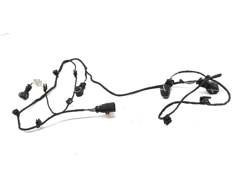Thumbnail 2: 2012 AUDI Q5 (B8 8R) REAR PARK ASSIST PDC SENSOR SET 4 w/ WIRE WIRING HARNESS