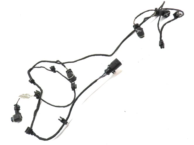 Thumbnail 3: 2012 AUDI Q5 (B8 8R) REAR PARK ASSIST PDC SENSOR SET 4 w/ WIRE WIRING HARNESS