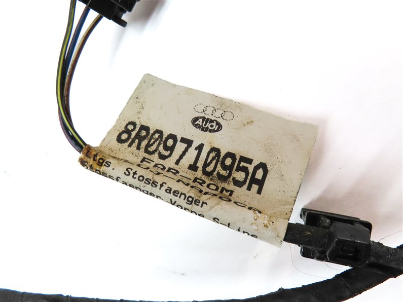Thumbnail 4: 2012 AUDI Q5 (B8 8R) REAR PARK ASSIST PDC SENSOR SET 4 w/ WIRE WIRING HARNESS