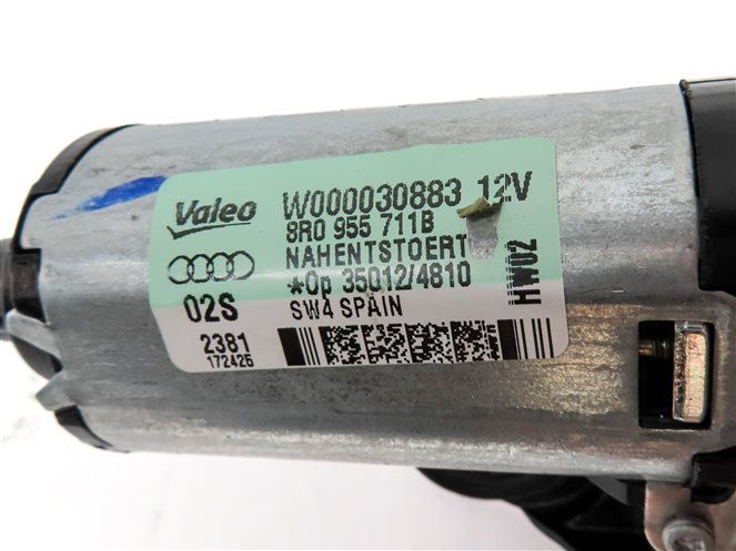 Thumbnail 5: 02-17 AUDI A3 A4 S4 SQ5 Q5 Q7 (B8 8R 4L) HATCH GATE TRUNK DOOR REAR WIPER MOTOR