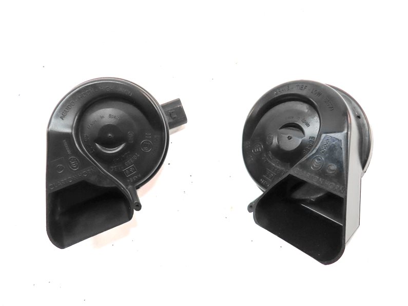 Thumbnail 2: 2008-2017 AUDI A4 A5 S4 S5 Q5 (B8 8K 8R 8T) HIGH & LOW TONE SAFETY HORN SET