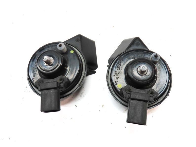 Thumbnail 4: 2008-2017 AUDI A4 A5 S4 S5 Q5 (B8 8K 8R 8T) HIGH & LOW TONE SAFETY HORN SET