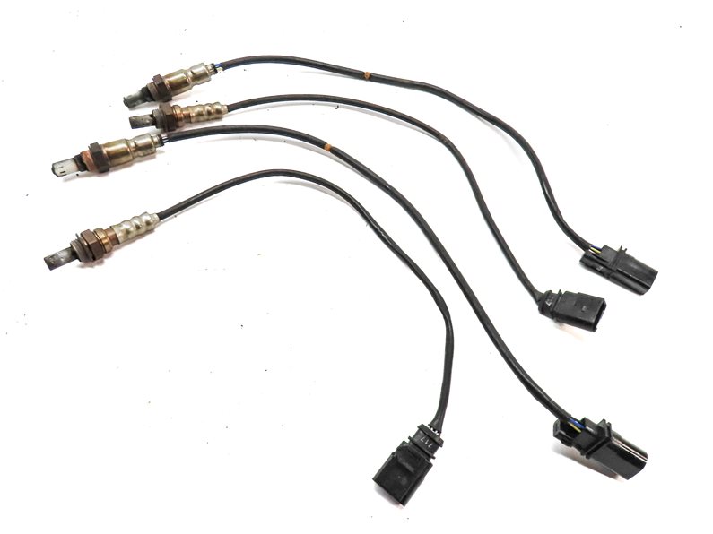2012 AUDI Q5 (B8 8R) 3.2L (CALB) ENGINE PRE POST CAT O2 OXYGEN SENSOR SET 4