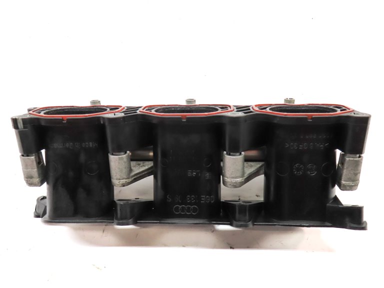Thumbnail 5: 2012 AUDI Q5 (B8 8R) 3.2L (CALB) ENGINE LEFT LOWER INTAKE MANIFOLD w/ FUEL RAIL