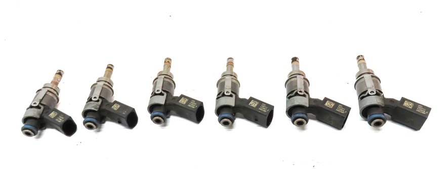 Thumbnail 2: 08-12 AUDI A4 A5 A6 Q5 (B8 8K 8T 8R C7) 3.2L V6 FSI ENGINE FUEL INJECTOR SET 6