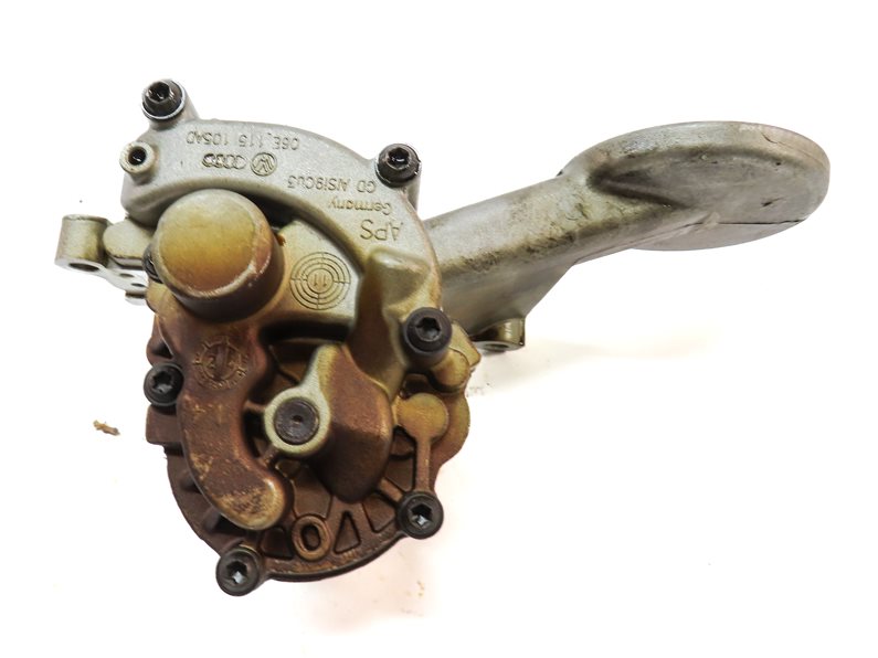 Thumbnail 7: 2012 AUDI Q5 (B8 8R) 3.2L (CALB) ENGINE OIL PUMP (MECHANICAL) w/ PICKUP TUBE