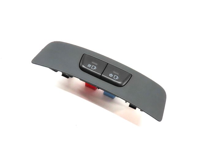 2012 AUDI Q5 (B8 8R) FRONT CUPHOLDER CUP HOLDER HEAT COOL SWITCH BUTTON PANEL