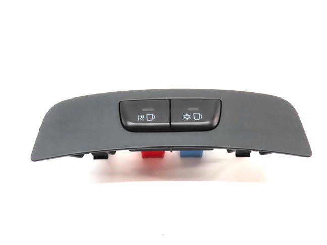 Thumbnail 2: 2012 AUDI Q5 (B8 8R) FRONT CUPHOLDER CUP HOLDER HEAT COOL SWITCH BUTTON PANEL