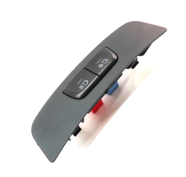 Thumbnail 3: 2012 AUDI Q5 (B8 8R) FRONT CUPHOLDER CUP HOLDER HEAT COOL SWITCH BUTTON PANEL