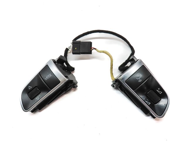 Thumbnail 2: 2012 AUDI Q5 (B8 8R) STEERING WHEEL LEFT & RIGHT SWITCH BUTTON SET 2 w/ HARNESS