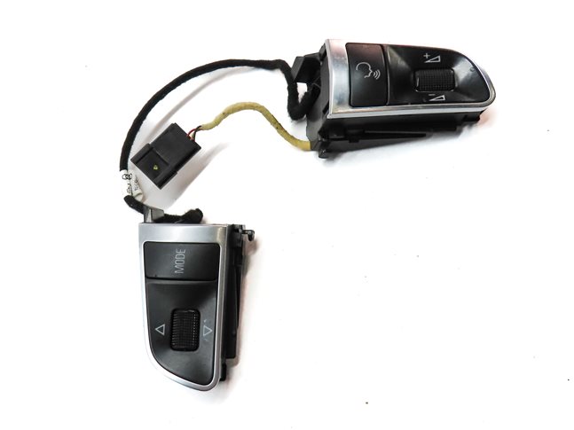 Thumbnail 3: 2012 AUDI Q5 (B8 8R) STEERING WHEEL LEFT & RIGHT SWITCH BUTTON SET 2 w/ HARNESS