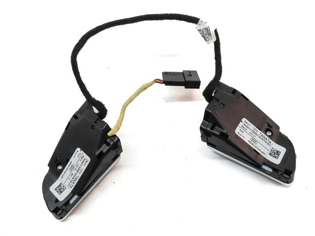 Thumbnail 5: 2012 AUDI Q5 (B8 8R) STEERING WHEEL LEFT & RIGHT SWITCH BUTTON SET 2 w/ HARNESS