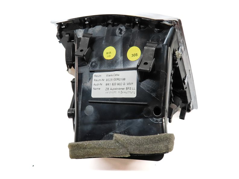 Thumbnail 6: 2012 AUDI Q5 (B8 8R) FRONT RIGHT PASSENGER DASH HVAC A/C HEATER AIR VENT (BLACK)